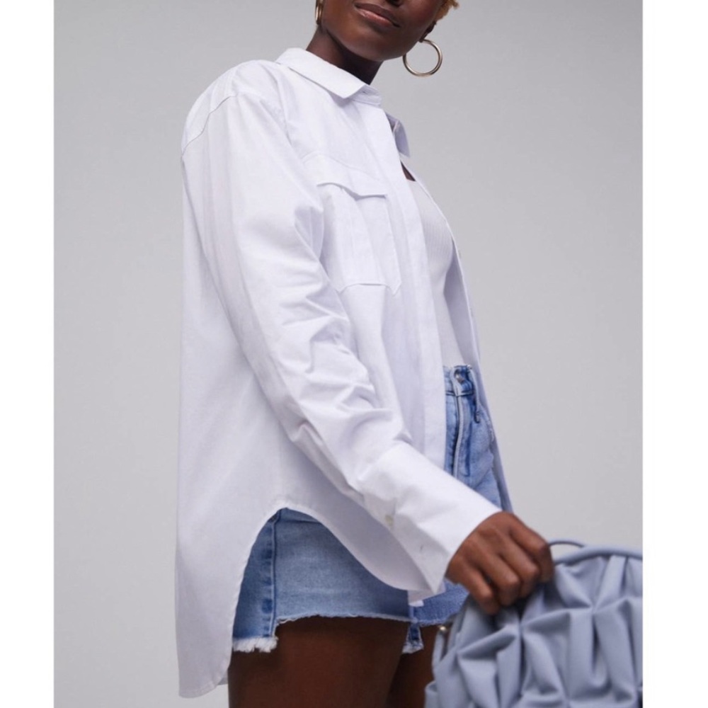 NWT Good American THE GOOD SHIRT